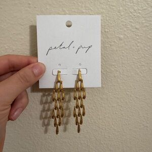 Petal & Pup Gold Drop Alba Earrings